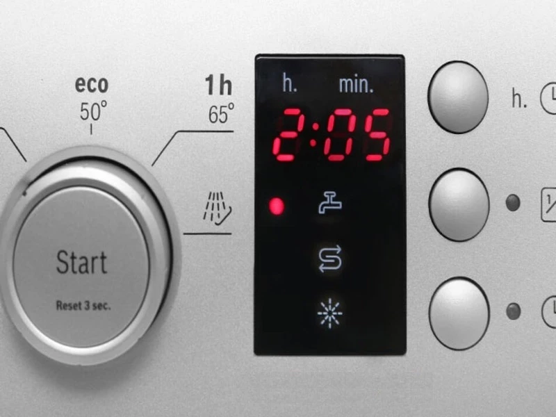 4 loại đèn báo lỗi máy rửa bát Bosch mà bạn cần biết